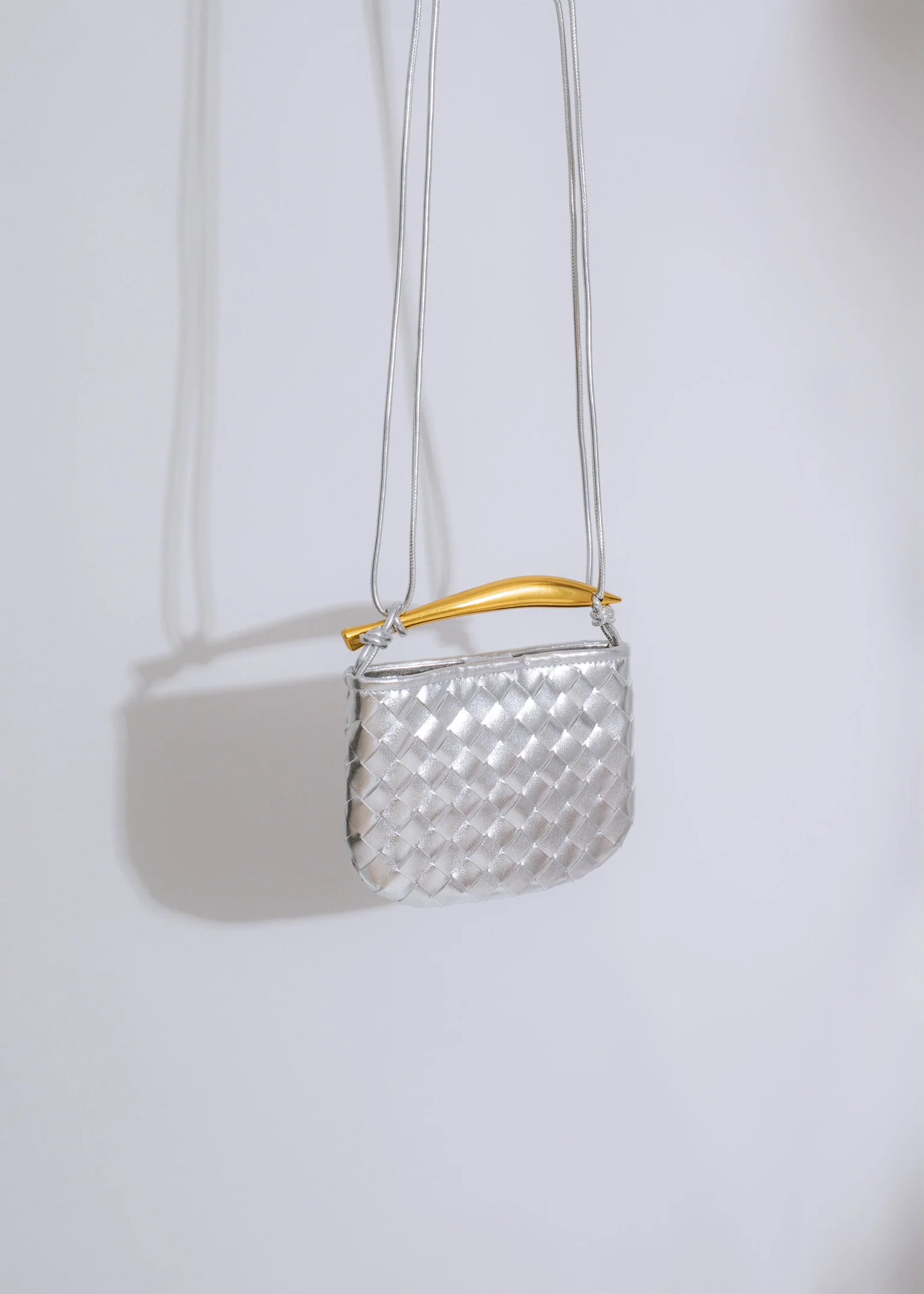Fancy & Flashy Handbag Silver - Image 3
