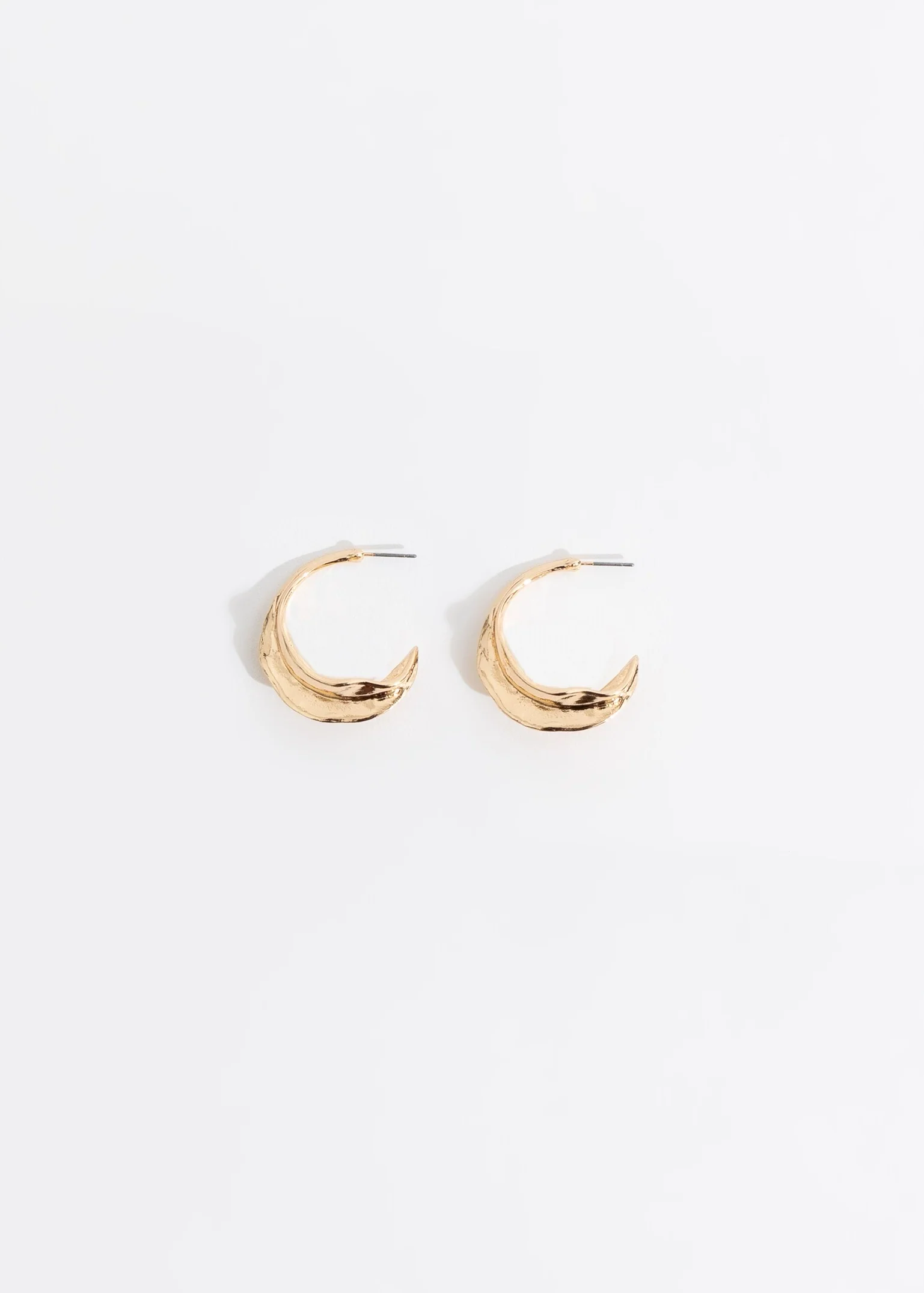 Living In The Clouds Earrings Gold - Image 3