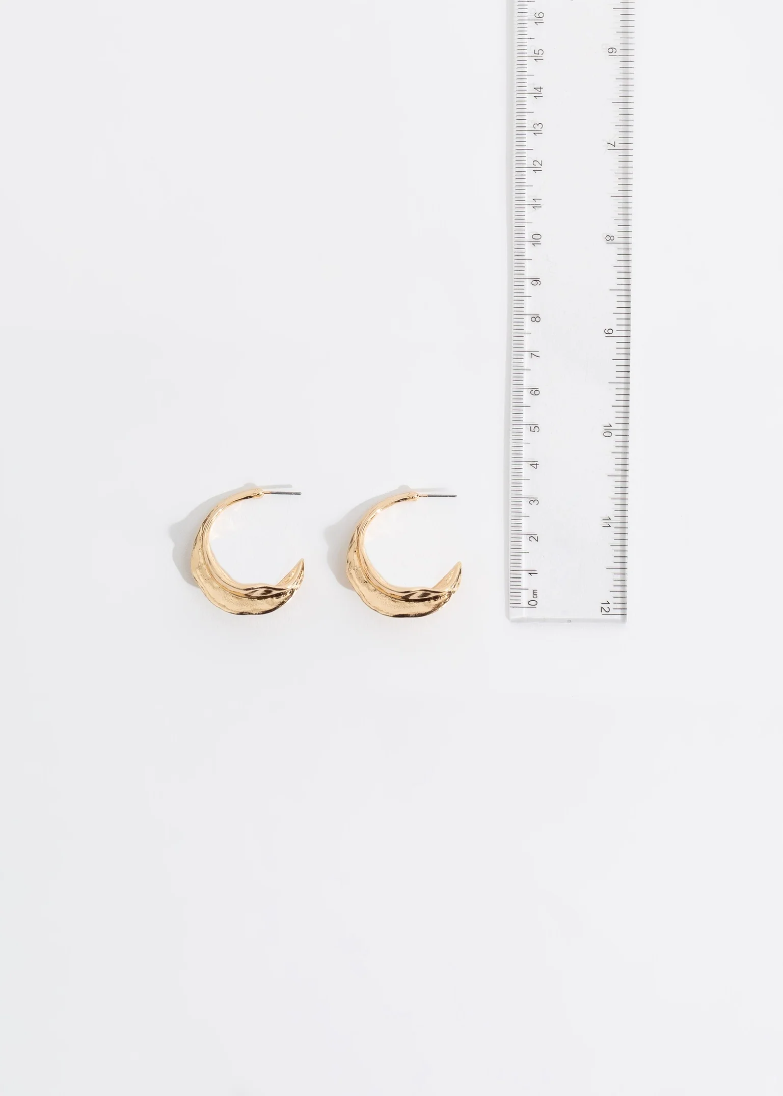 Living In The Clouds Earrings Gold - Image 4