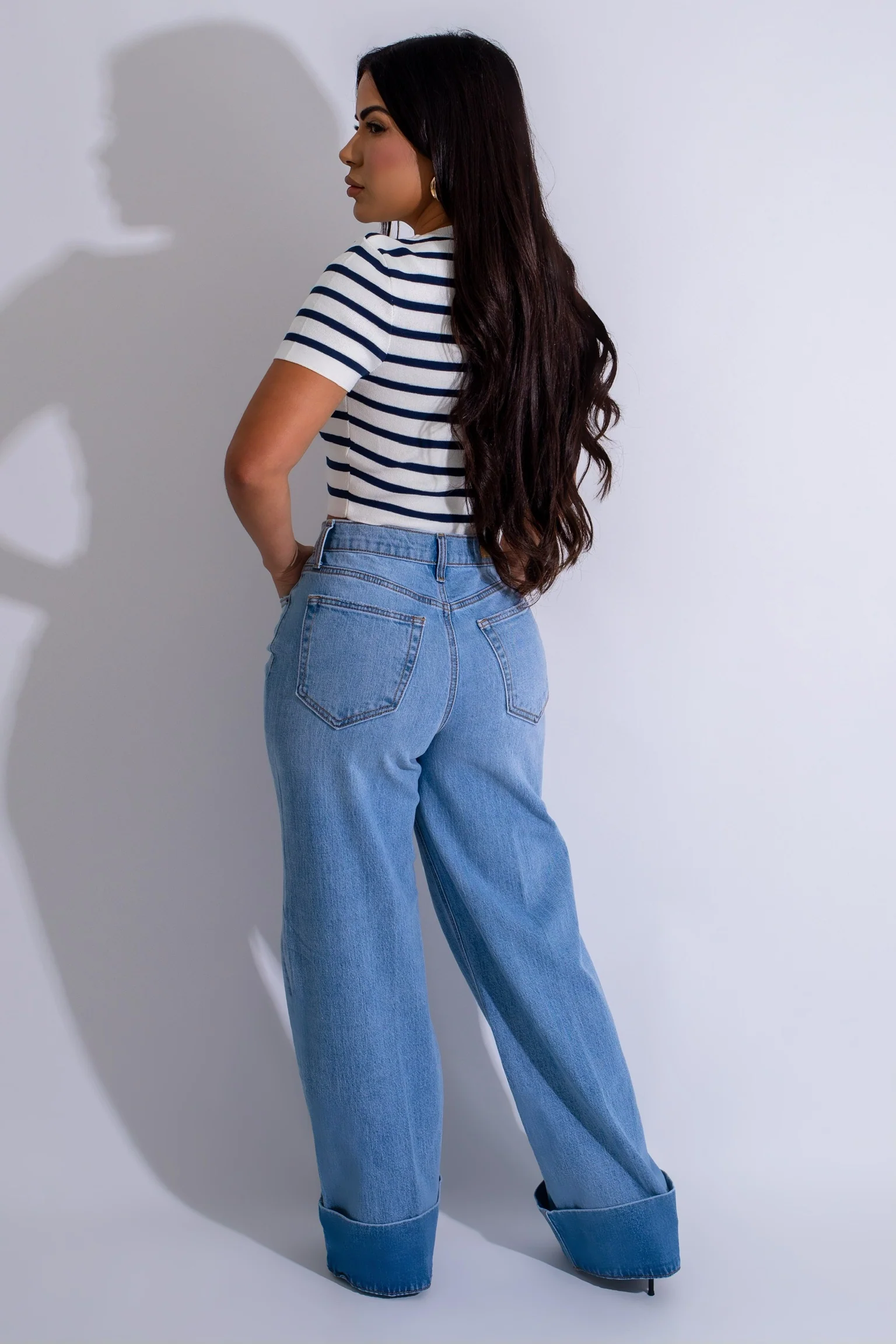 Vintage Indigo Jean Light Denim - Image 3